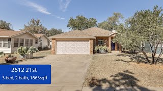 Home For Sale 2612 21st St Lubbock TX 79410 [upl. by Anialram]