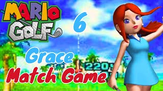 Mario Golf GBC Grace Match Play 6 [upl. by Putscher]