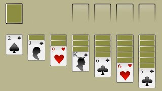 Klondike Solitaire  Rules and instructions [upl. by Eylloh856]