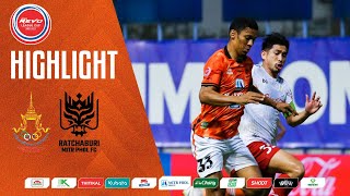 Highlight  RAJPRACHA FC vs RATCHABURI MITR PHOL FC 13 [upl. by Sibilla]