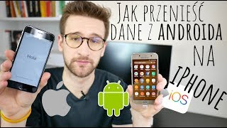 Jak PRZENIEŚĆ dane z ANDROIDA na 📲IPHONA🍎❓ [upl. by Niessuh]