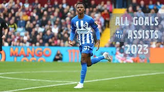 Ansu Fati  All Goals amp Assists for Brighton in 2023 [upl. by Aznerol638]