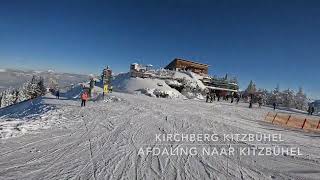 Kirchberg Kitzbühel afdaling naar Kitzbühel [upl. by Lebasy]