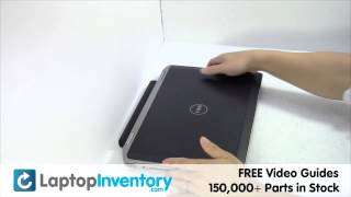 Dell Battery E6320 Replacement  Install Repair Laptop Guide [upl. by Nimsaj]