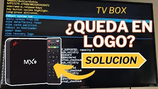 SOLUCION TV BOX Se Queda en Logo Identifica el Problema [upl. by Emanuele968]