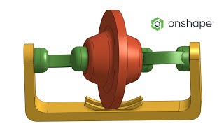 Onshape for Beginners Build an Arandela Mechanism Easy Tutorial [upl. by Nnalorac]