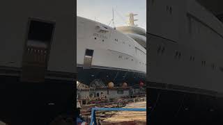 A new YACHT model was launched in the GALATI shipyard 28112024 yatch fyp galati [upl. by Kappel]