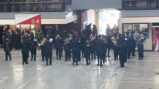 Regimental Band of the Royal Winnipeg Rifles  March on to quotMechanized Infantryquot [upl. by Kcirrej250]