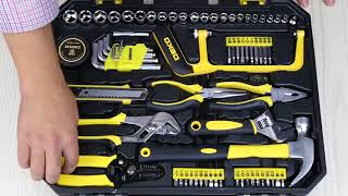 DEKOPRO 168 Piece Home Tool Kits Review [upl. by Aluap295]