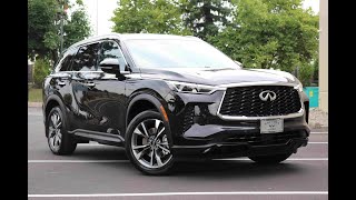 2023 INFINITI QX60 LUXE AWD Buyers Guide and Info [upl. by Naamann]