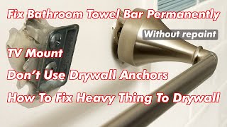 How to repair a TOWEL BAR  Without repaint  Ultimate [upl. by Rudwik826]