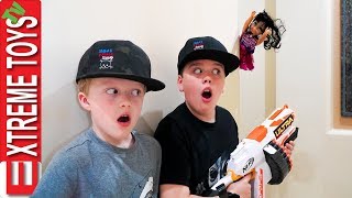 Wild Doll Returns Sneak Attack Squad Crazy Toy Nerf Battle Spookyfest Part 2 [upl. by Dougall]