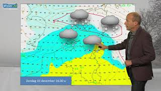 Sneeuw zondag 10 december 2017 [upl. by Anoyek]