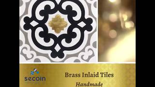 Brass Inlaid Encaustic Cement Tiles [upl. by Milton250]