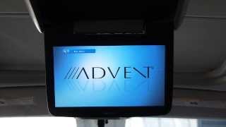 Advent EXL10 10quot Overhead DVD Player DVD Playback [upl. by Elatnahs157]