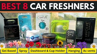 Top 8 Best Car Air Fresheners and Perfumes in India Car Perfume Genuine Review [upl. by Ayotac361]