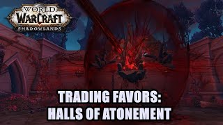 Trading Favors Halls of Atonement Quest WoW [upl. by Ellenahs]