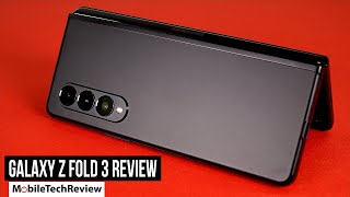 Samsung Galaxy Z Fold 3 Review [upl. by Natsud]