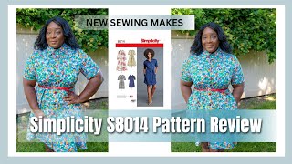 New Sewing Makes Simplicity 8014 Pattern Review [upl. by Siryt783]