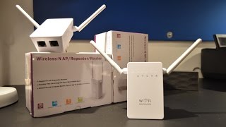 Wireless N Wifi repeater Review [upl. by Ruthy]