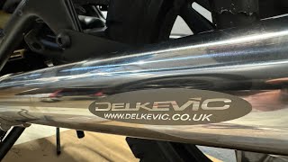 Honda CX500 Delkevic Full Exhaust Unbox and Install delkevic [upl. by Pravit24]