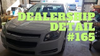 Dealership Detail Episode 165  2012 Chevy Malibu  Cayden is back [upl. by Tirrag]