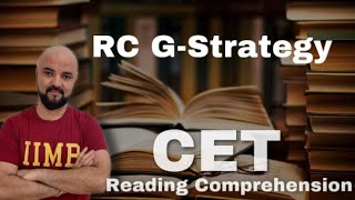 RC G Strategy for CET  Reading Comprehension  Part 1 for Garib Students [upl. by Fannie820]