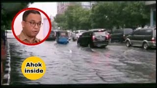 Banjir landa Jakarta Anies malah salahkan proyek2 infrastruktur Presiden Jokowi dan Ahok [upl. by Halihs]