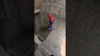 Spiderman parkour running pov 🥳rooftoop parkourfreerun parkourlife shortlife [upl. by Adnuhs]