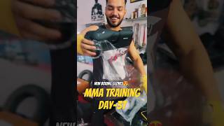 MY NEW BOXING GLOVES 😍MMA TRAINING DAY37 minivlog mmatraining motivation vlog gym ufc mma [upl. by Anyalram]