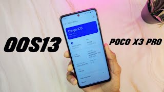 OxygenOS 13 Port ROM For POCO X3 Pro  In Depth Review 🤩 [upl. by Vaenfila]