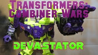 Transformers Combiner Wars Devastator Stop Motion Part 2 [upl. by Onra]