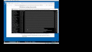 Windows 10 installation anaconda [upl. by Shanley387]