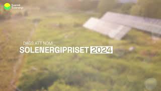 Solenergipriset 2024 [upl. by Sad19]