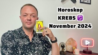 Horoskop  KREBS  November 2024  horoskop krebs sternzeichen astrologie [upl. by Ines]