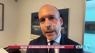 Marche  Da novembre nuovo volo per Barcellona [upl. by Zadack903]