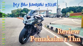 REVIEW ZX25R SETELAH 1 TAHUN PEMAKAIAN [upl. by Omora997]