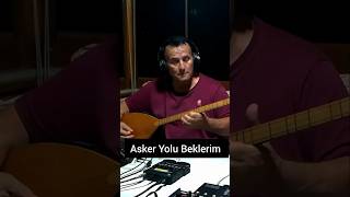 Asker Yolu Beklerim Sadece Saz metinçay askertürküleri shorts saz [upl. by Elocal133]