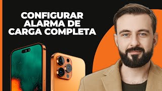 Cómo configurar una alarma de carga completa en iPhone  Alarma cuando el iPhone está [upl. by Flavia]