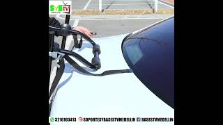 soporte para bicicleta x3 de auto [upl. by Siesser]