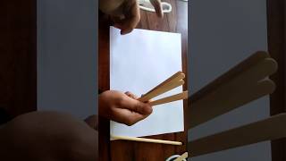 How to make calligraphy pen at home art painting artist diy allah allahwill [upl. by Whallon]