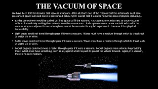 Biblical Cosmology Part 7 of 8 quotSpace The Final Frontierquot [upl. by Gladys]