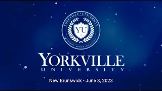 Celebrating Our Graduates  Yorkville University New Brunswick  Morning Convocation [upl. by Halsy8]