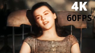 AnnMargret  quotIt Might As Well Be Springquot Screen Test 1961 4k 60fps Colorized [upl. by Kassie551]