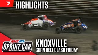 𝑯𝑰𝑮𝑯𝑳𝑰𝑮𝑯𝑻𝑺 USAC AMSOIL National Sprint Cars  Knoxville Raceway  Corn Belt Clash  May 31 2024 [upl. by Aihsekyw]