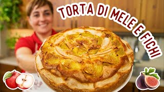 TORTA DI MELE E FICHI Ricetta Facile  Fatto in Casa da Benedetta [upl. by Amyaj]