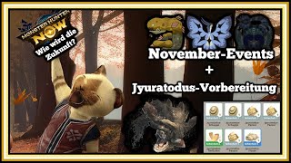 22 Vorbereitung Jyuratodus NovemberEvents  Zukunft von MH Now sowie location based games [upl. by Yerocal]