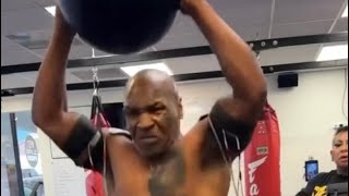 🥊 Wow Mike Tyson at 57 boxing training extended video clips MikeTyson Boxing [upl. by Fenelia62]