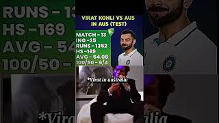 Kholi in Australia shorts cricket [upl. by Sad]