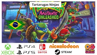 Tartarugas Ninjas Mutants Unleashed  Trailer Oficial de Anúncio tmnt [upl. by Nuhsed14]